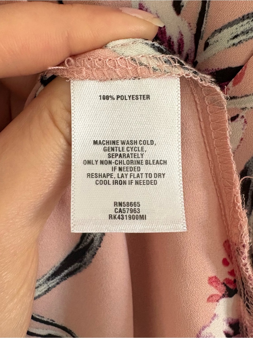 free press Pink Floral Smocked Waist Maxi Dress - Picture 5 of 7